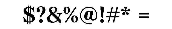 FrankReDLv2AAA Medium Font OTHER CHARS