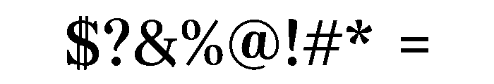 FrankReDLv2AAA Regular Font OTHER CHARS