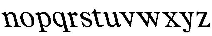 FrankReDLv2AAA RegularNatui Font LOWERCASE