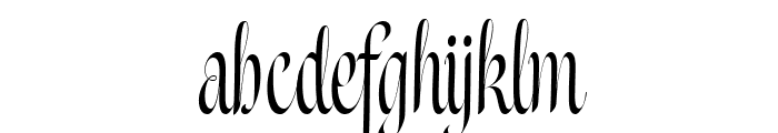 Frauen Script Regular Font LOWERCASE