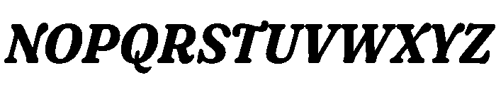 Fraunces BoldItalic Instance 1b245ccd Font UPPERCASE