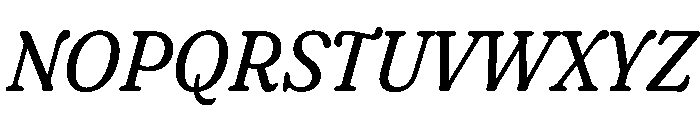 Fraunces Italic Instance B9e32b2d Font UPPERCASE