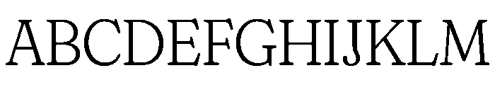 Fraunces Light Instance Font UPPERCASE