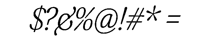Fraunces LightItalic Instance 3001bc4e Font OTHER CHARS