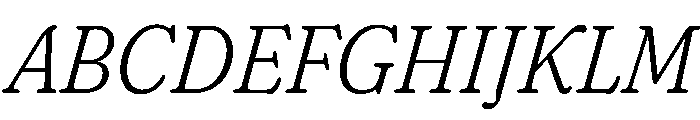 Fraunces LightItalic Instance 3001bc4e Font UPPERCASE