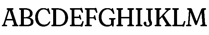 Fraunces Regular Instance Font UPPERCASE