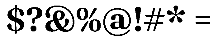 Fraunces SemiBold Instance 7b55d9aa Font OTHER CHARS