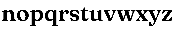 Fraunces SemiBold Instance 7b55d9aa Font LOWERCASE