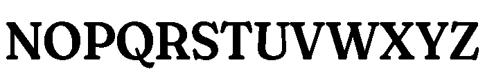 Fraunces SemiBold Instance Font UPPERCASE