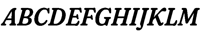 Fraunces SemiBoldItalic Instance D1262644 Font UPPERCASE