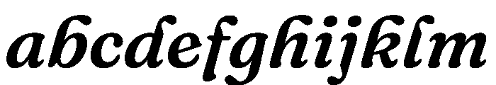 Fraunces SemiBoldItalic Instance FONT