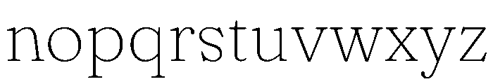 Fraunces Thin Instance A24e89c6 Font LOWERCASE