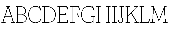 Fraunces Thin Instance Font UPPERCASE