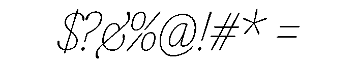 Fraunces ThinItalic Instance 0f4b917e Font OTHER CHARS