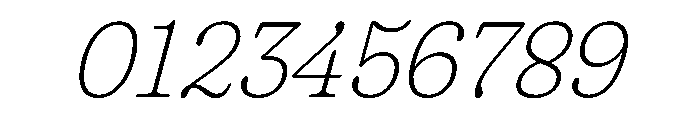 Fraunces ThinItalic Instance Font OTHER CHARS