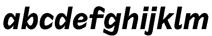 Frequenz Bold Italic FONT
