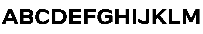 Frequenz Bold Font UPPERCASE