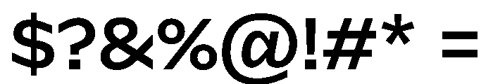 Frequenz Medium Font OTHER CHARS
