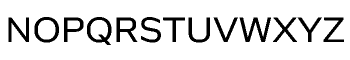 Frequenz Regular Font UPPERCASE