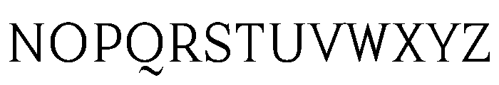 Friday Book Font UPPERCASE