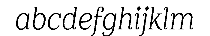 Friday BookItalic FONT