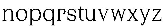 Friday Book Font LOWERCASE