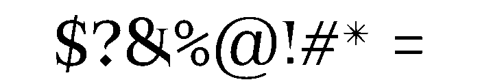 Friday Font OTHER CHARS