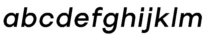 FriedelPro MediumOblique FONT