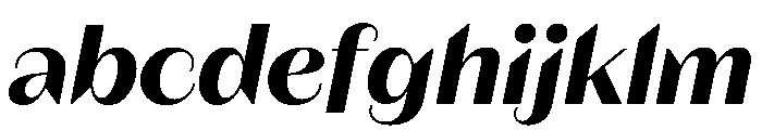 Fromage BoldItalic FONT