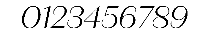 Fromage LightItalic Font OTHER CHARS