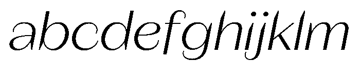 Fromage LightItalic FONT
