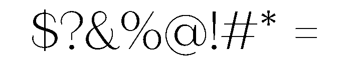 Fromage Variable Font OTHER CHARS
