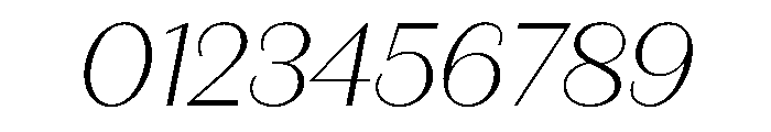 Fromage VariableItalic Font OTHER CHARS