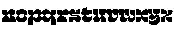 Frukt Heavy Font LOWERCASE