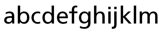 FreeSet Book Font LOWERCASE