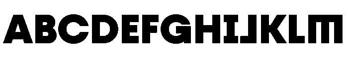 Fractul Alt Black Font UPPERCASE