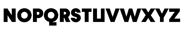 Fractul Alt Black Font UPPERCASE