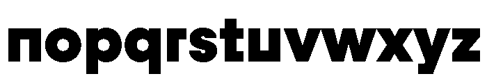 Fractul Alt Black Font LOWERCASE