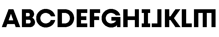 Fractul Alt Bold Font UPPERCASE