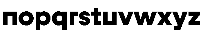 Fractul Alt Extra Bold Font LOWERCASE