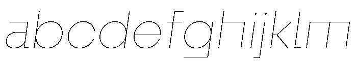 Fractul Alt Italic FONT