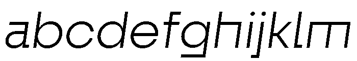 Fractul Alt Light Italic FONT