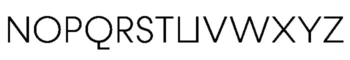 Fractul Alt Light Font UPPERCASE