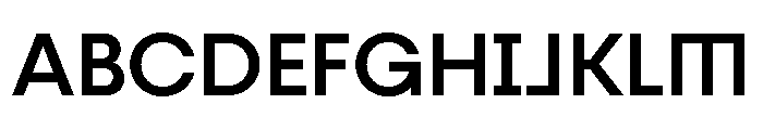 Fractul Alt Medium Font UPPERCASE