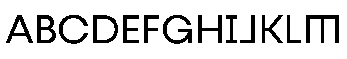 Fractul Alt Regular Font UPPERCASE
