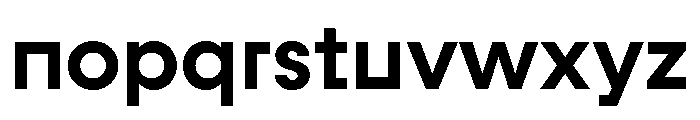 Fractul Alt Semi Bold Font LOWERCASE