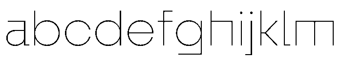 Fractul Alt Thin FONT