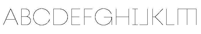 Fractul Alt Font UPPERCASE
