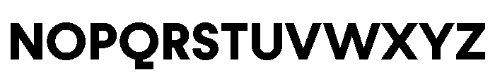 Fractul Bold Font UPPERCASE