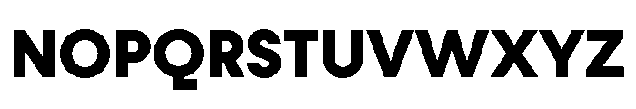 Fractul Extra Bold Font UPPERCASE